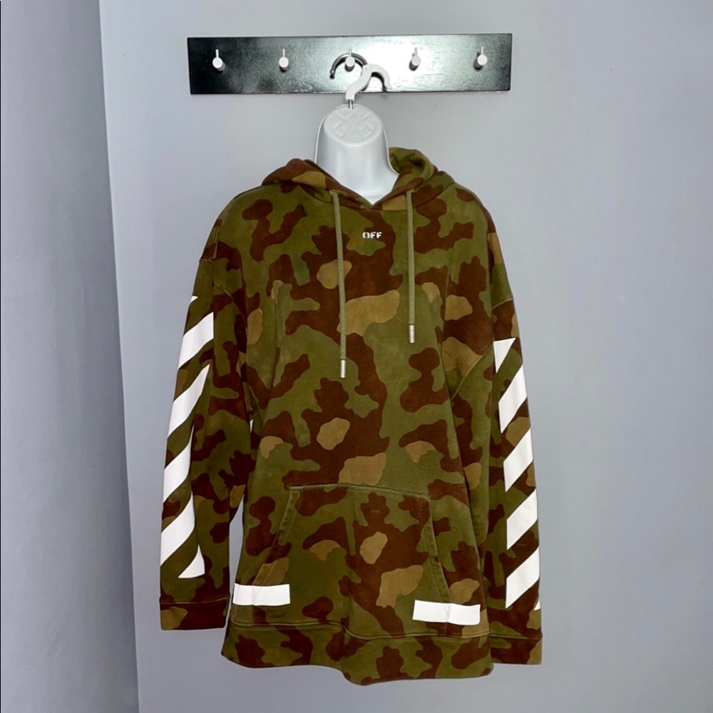 Off-white Camo Large Sweatshirt/Hoodie
